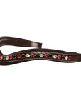 ExionPro Marvel Beauty Red, Black & Alternative Clear Crystal Browband