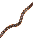 ExionPro Elegant, Attractive Blue, Black & Alternative Clear Crystal Browband
