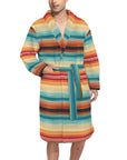 Baha Ranch Southwestern Serape Men's Bath Robe