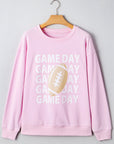 Andi Rugby Print Casual Sweatshirt