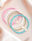 Mazie Beaded Layered Bracelet Set