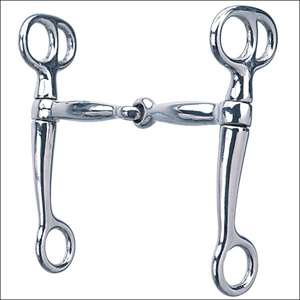 Weaver Leather Tom Thumb Snaffle H. Bit With 5 In. Mouth Nickel Plt. –