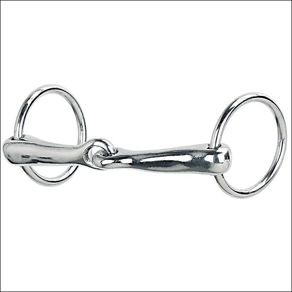 Weaver Leather H. Pony Ring Snaffle Bit Nickel Plt. – Hilason