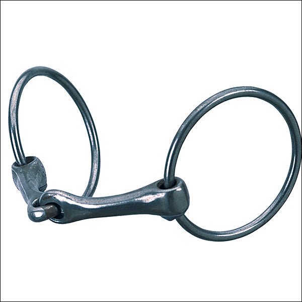 weaver leather all purpose ring snaffle horse bit 5inch mouth –
