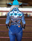 BRAYDEN SATIN PERFORMANCE RODEO SHIRT