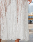 Maliyah Lace Flowy Maxi Skirt