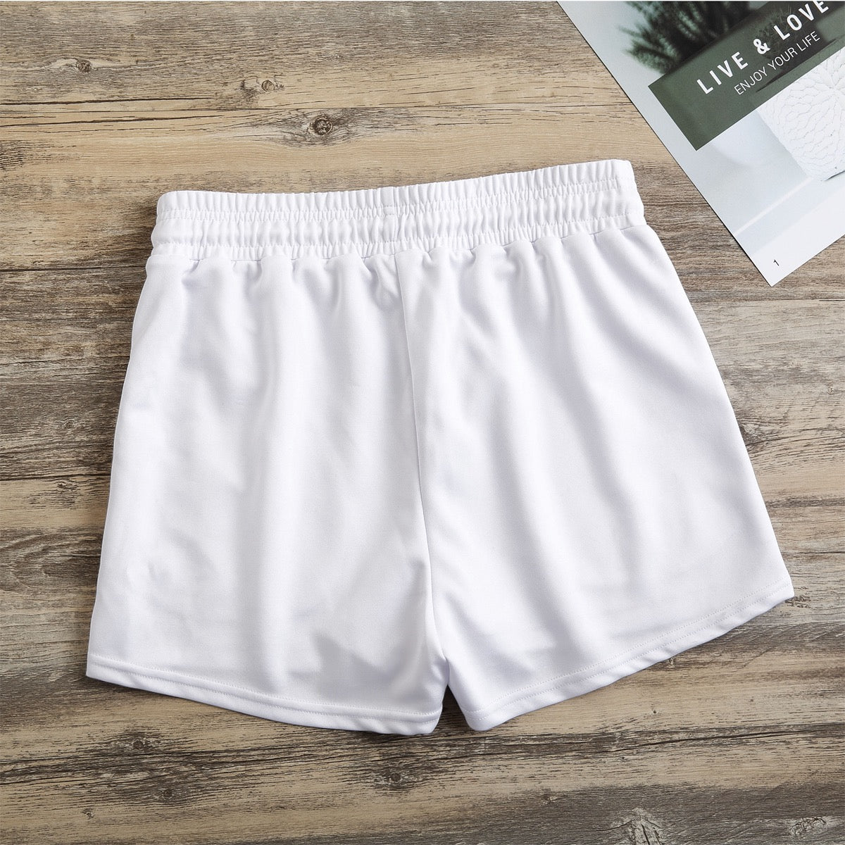 Leopard Bud Print Women's Casual Shorts