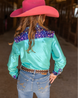 *YOUTH* STARLIGHT SPARKLE PERFORMANCE RODEO SHIRT