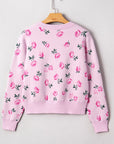 Sophia Drop Shoulder Cropped Sweater