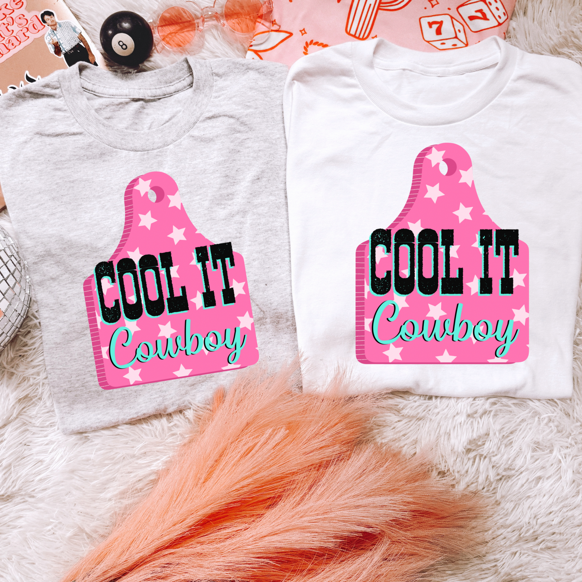 Cool It Cowboy TEE or CREWNECK