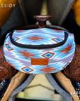 Compact Clip On Saddle Bag With Zipper Closure