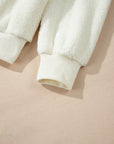 Mila Sherpa Howdy Patched Pullover