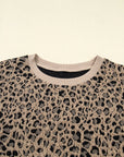 Amaya Textured Ribbed Trim Long Sleeve PLUS Top