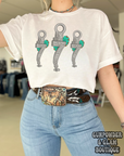 Itty Bitty Silver Bits Tee or Crewneck