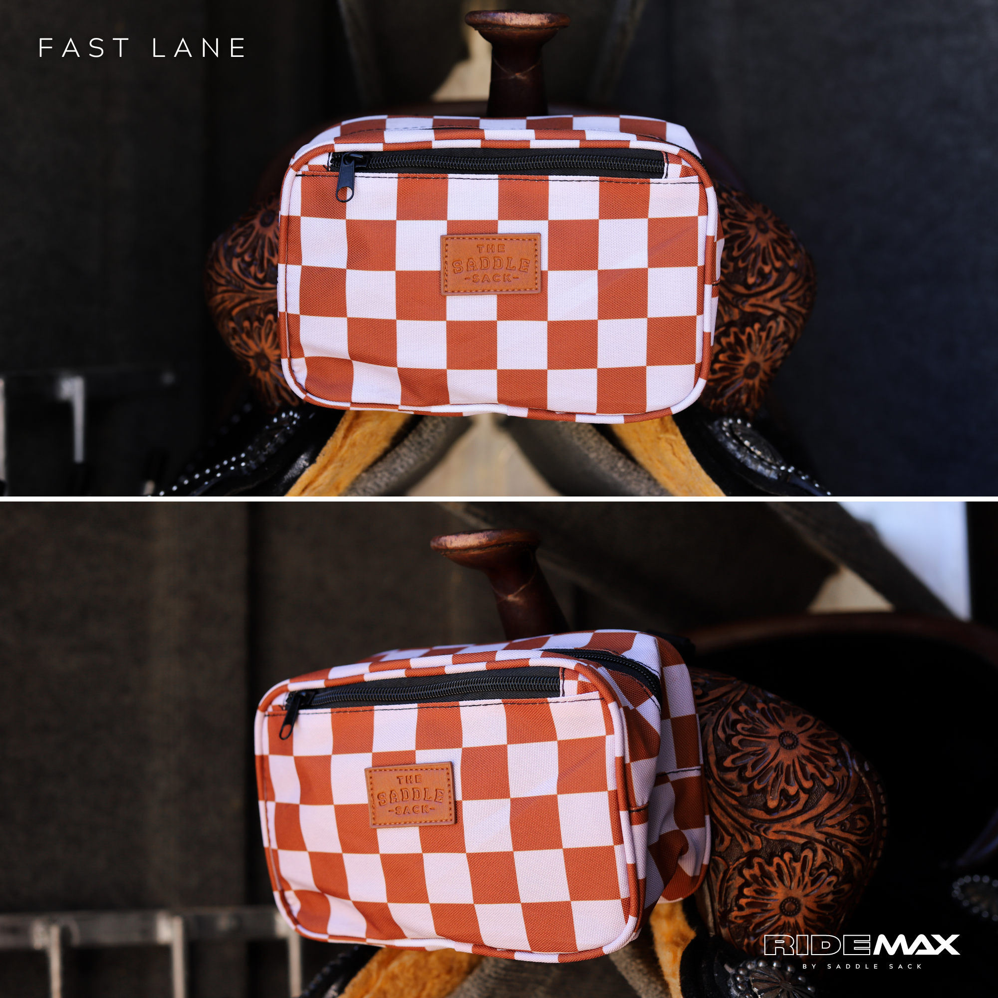 Clip-On Pommel Saddle Bag For Hands-Free Riding Essentials And Quick-Access Accessories