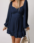 Deborah Waist Square Mini Dress