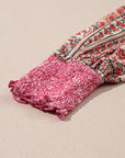 Adalee Printed Puff Sleeve Shirt