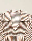 Lina Short Puff Sleeve Blouse