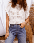 Rayna Out Knit Dolman Sweater