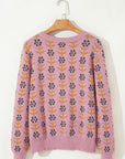 Dulce Ribbed Banded Cardigan Sweater