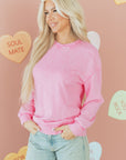 Brinley Drop Shoulder Loose Sweatshirt
