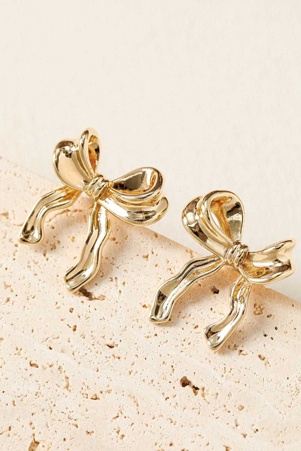 Chloe Design Plated Studded Earrings