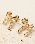 Chloe Design Plated Studded Earrings