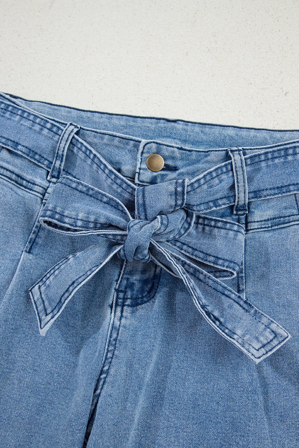 Ava Sash Wide Leg Jeans