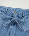 Ava Sash Wide Leg Jeans