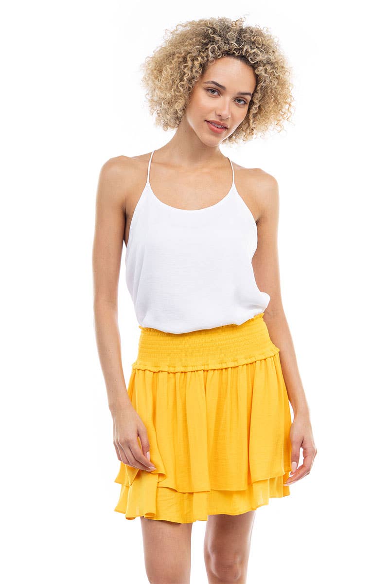 Sunflower Flared Skirt -clearance