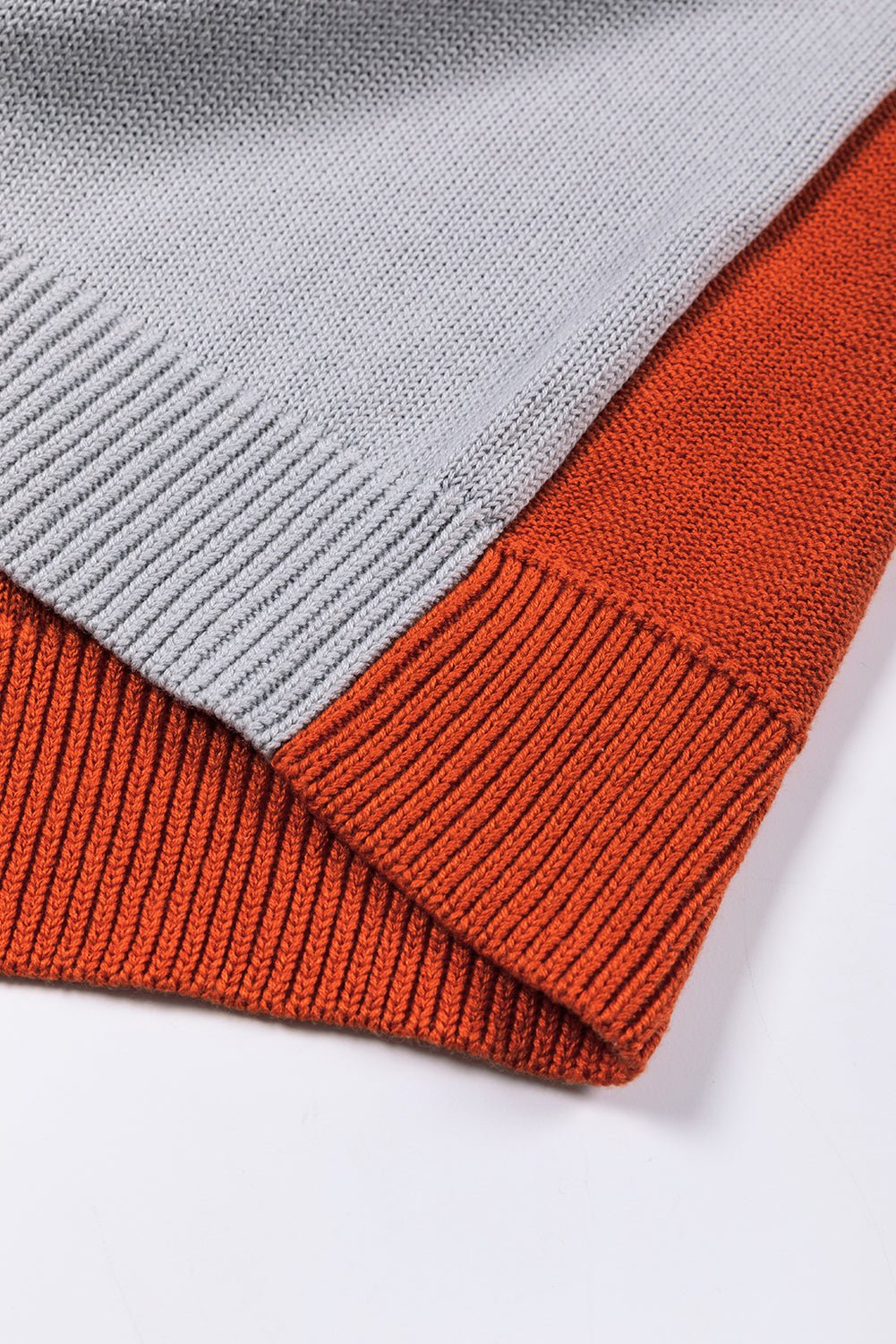 Alejandra Sleeve Ribbed Trim Sweater
