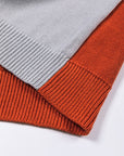 Alejandra Sleeve Ribbed Trim Sweater