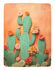 Beautiful Cactus 60x80 Throw Blanket Made in USA