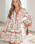 Jade Long Sleeve Flared Dress