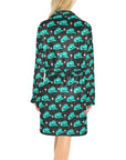Turquoise Cowgirl Hat Women's Western Bath Robe