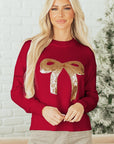 Melanie Graphic Christmas Holiday Sweater