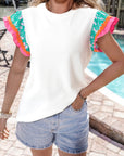Kinsley Floral Sleeve Top
