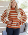 Isabella Trim Drop Shoulder Sweater