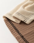 Jaliyah Knit Stitch Detail Long Sleeve Top