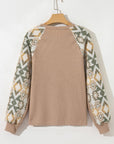 Bella Raglan Sleeve Knit Top