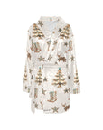 Christmas Spirit Fleece Robe
