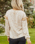 Aimee Detail Ribbed Trim Sweatshirt