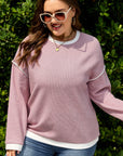 Frances Drop Shoulder Loose Top