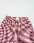 Gingham High Waist Shorts