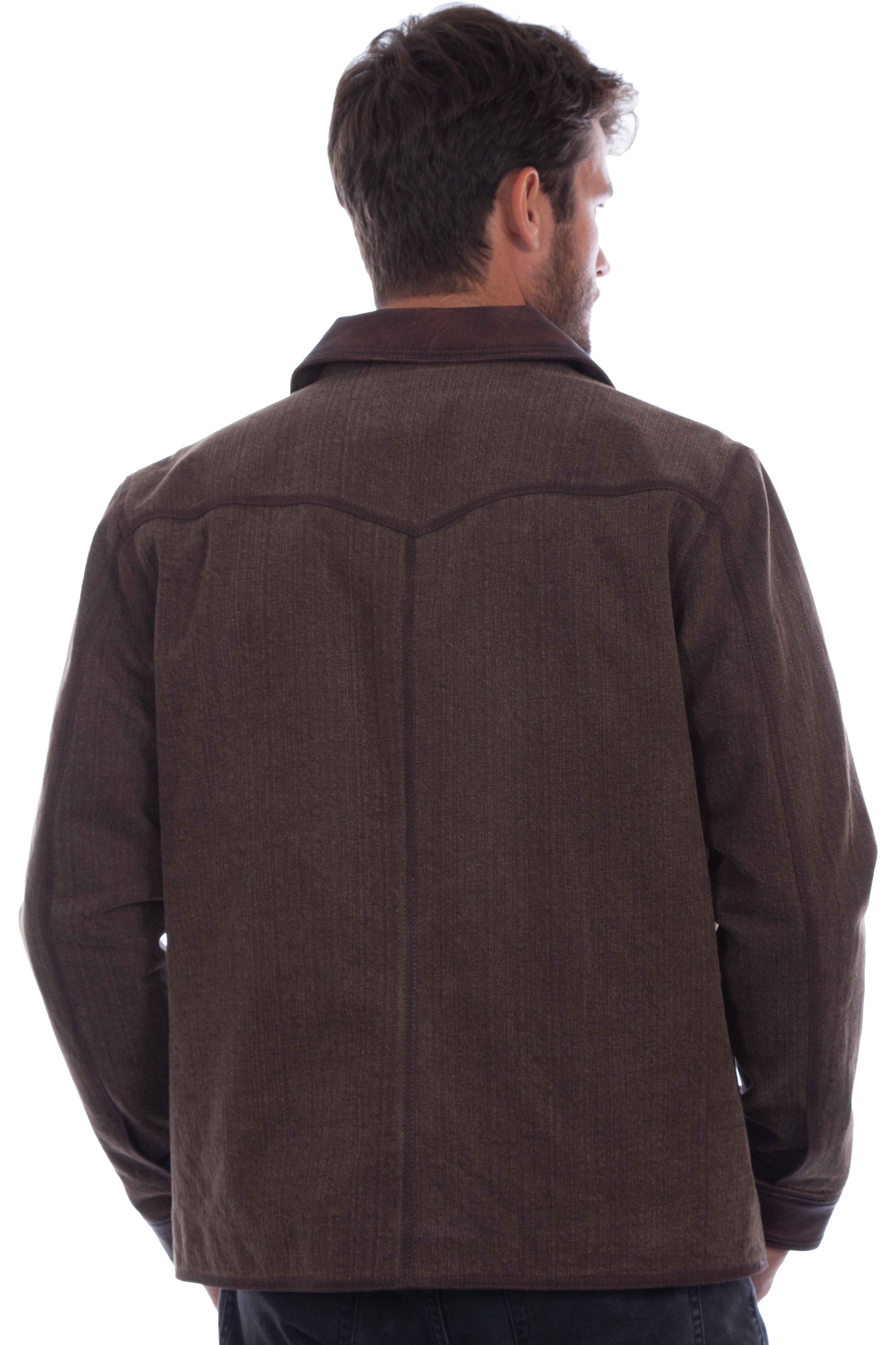 Zip Front Canvas W/leather Trim - 2006