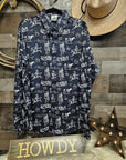 Ranch Life Unisex Western Button Up Shirt
