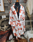 Highland Cow Women's Western Bath Robe