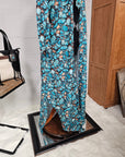 Baha Ranch All Turquoise Long Duster Dress