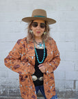Baha Ranch Cowboy Things Womens Western Blazer