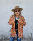 Baha Ranch Cowboy Things Womens Western Blazer